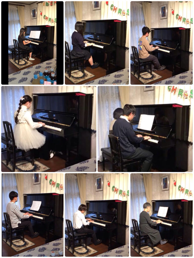 ピアノ教室アリエッタ2025年　クリスマス会